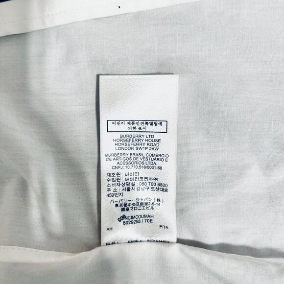 Burberry Men Dress shirt XXS white - Picture 8 of 9